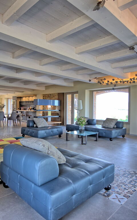 Villa Campana: Salon