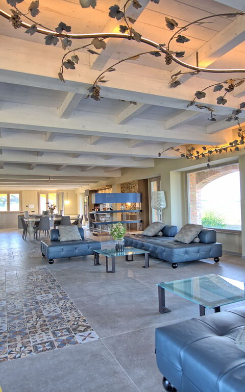 Villa Campana: Salon