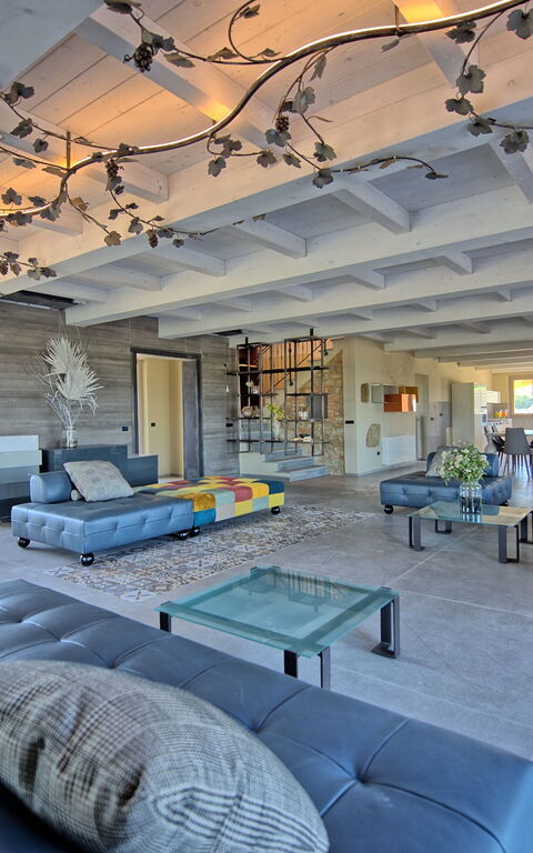 Villa Campana: Salon