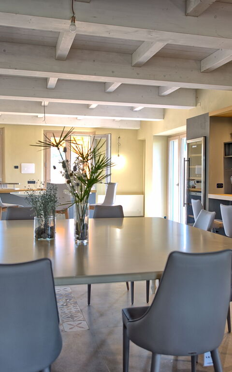 Villa Campana: Salle à manger