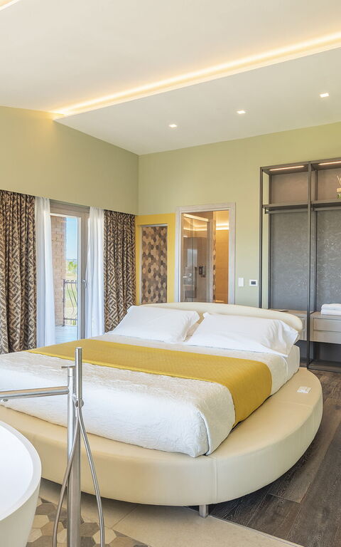 Villa Campana: chambre à coucher