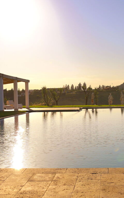 Villa Campana: bassin, Été, Extérieur, Jardin