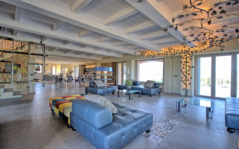 Villa Campana: Salon