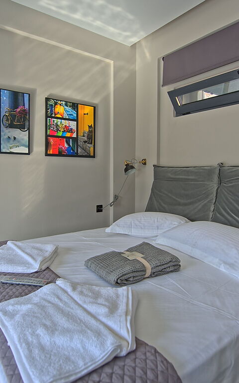 Villa Popi: chambre à coucher