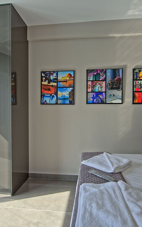 Villa Popi: chambre à coucher