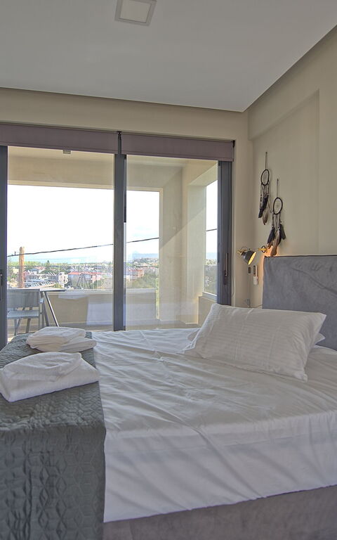 Villa Popi: chambre à coucher