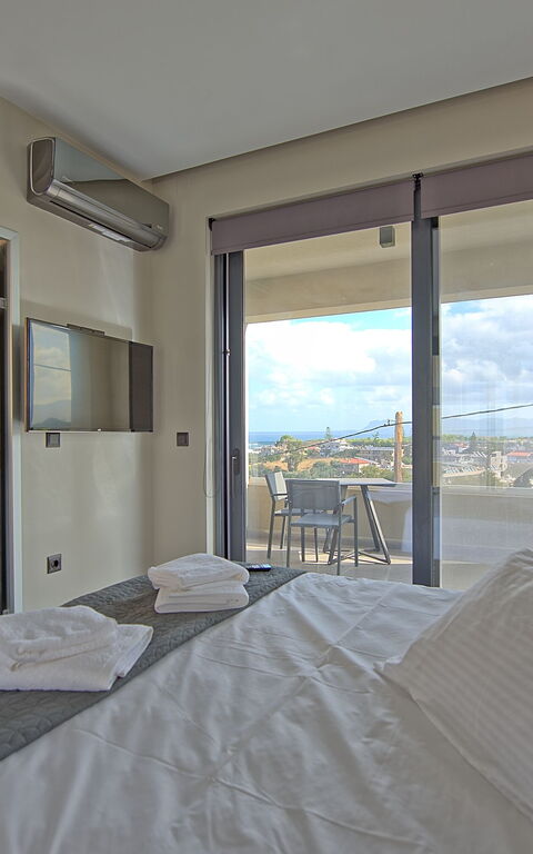 Villa Popi: chambre à coucher