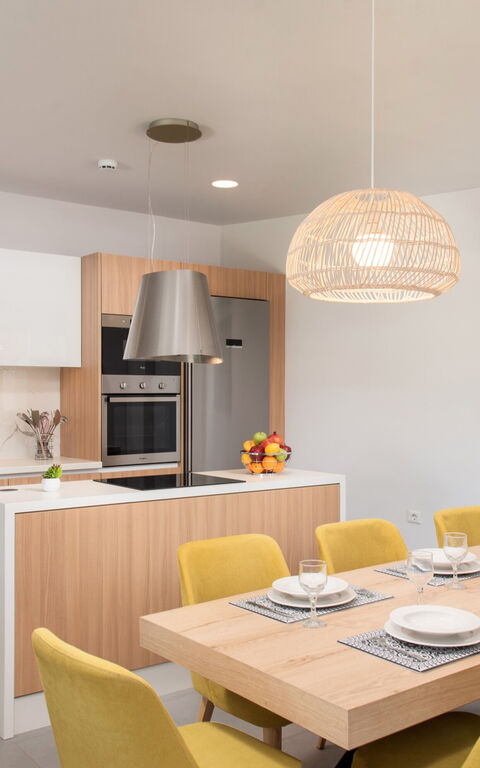 Villa Ampela: Cuisine, Salle à manger