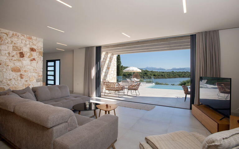 Villa Serapias: Salon
