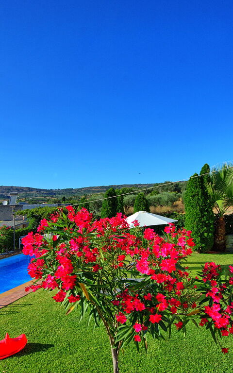 Villa Politini: bassin, Vues