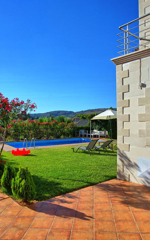 Villa Politini: bassin, Extérieurs, Jardin