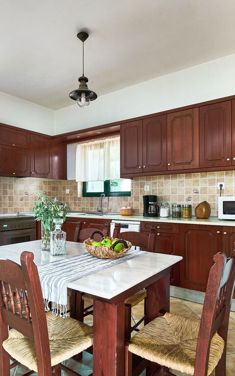 Villa Politini: Cuisine, Salle à manger