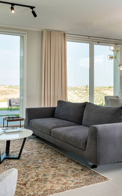 Villa Colleverde: Cuisine, Salle à manger, Salon