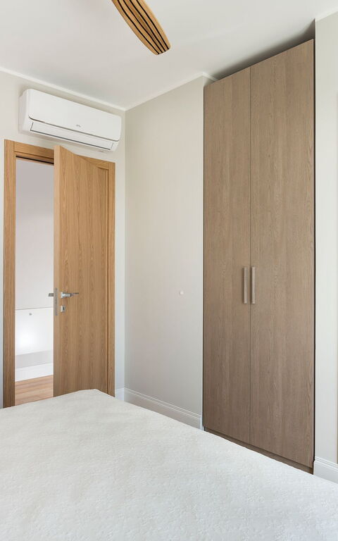 Villa Colleverde: chambre à coucher