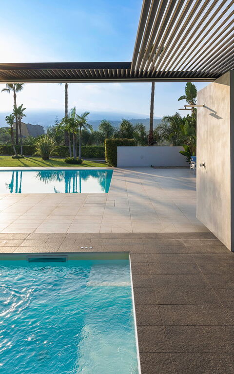 Villa Greta: bassin, Été, Extérieur