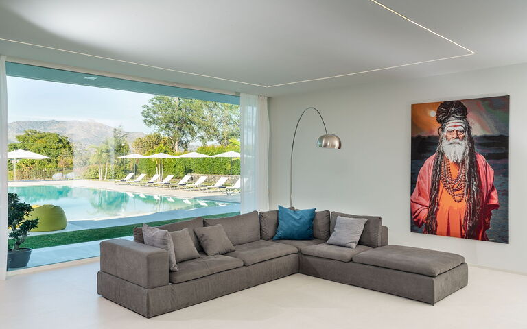 Villa Greta: Salon