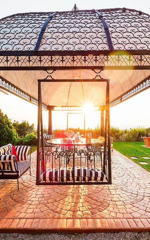 Villa Estella: Balcon / Terrasse / Patio