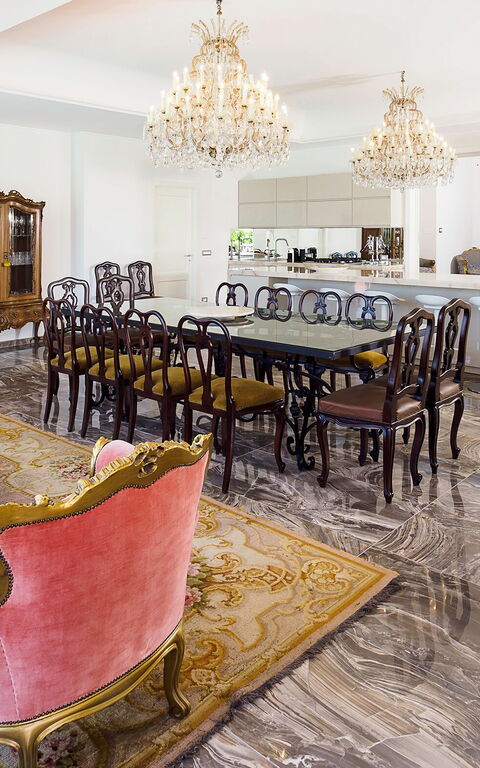 Villa Estella: Cuisine, Salle à manger