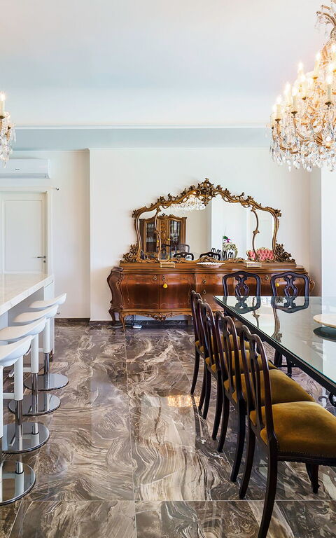 Villa Estella: Cuisine, Salle à manger