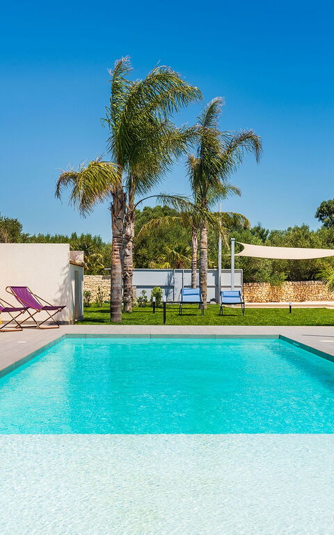 Villa Nica: bassin, Extérieur