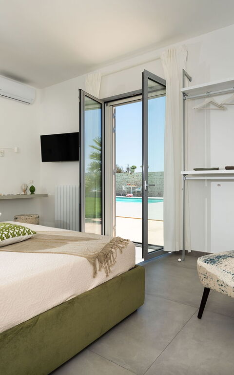 Villa Nica: chambre à coucher