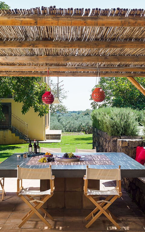 Villa Nerello: Balcon / Terrasse / Patio, Extérieur