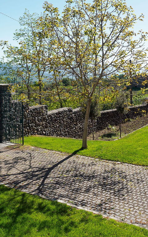 Villa Nerello: Entrée principale, Extérieur