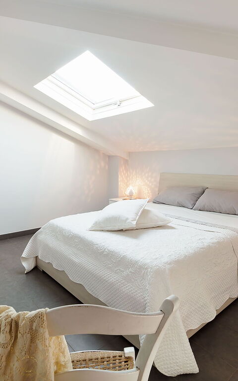 Villa Nerello: chambre à coucher