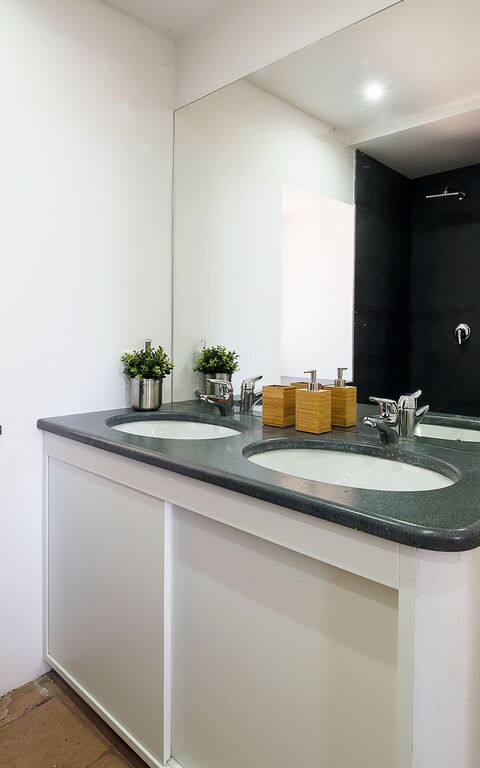 Villa Nerello: Salle de bain