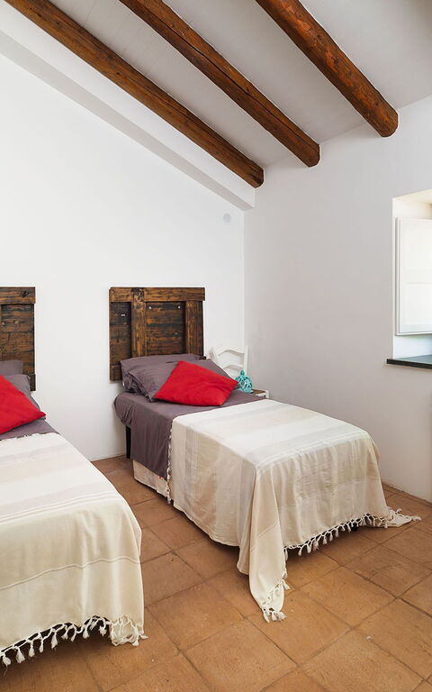 Villa Nerello: chambre à coucher