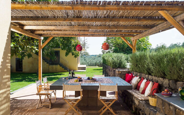 Villa Nerello: Balcon / Terrasse / Patio, Extérieur