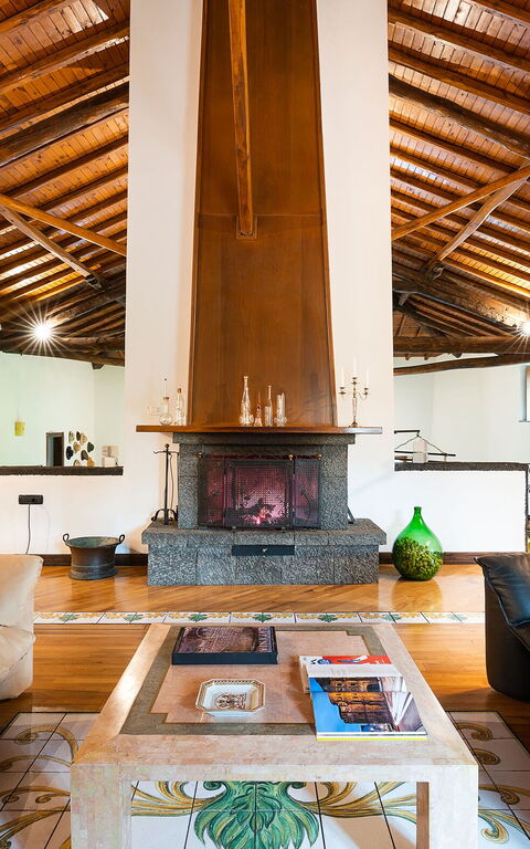 Villa Palmento Rosa: Salon