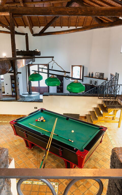 Villa Palmento Rosa: Salon