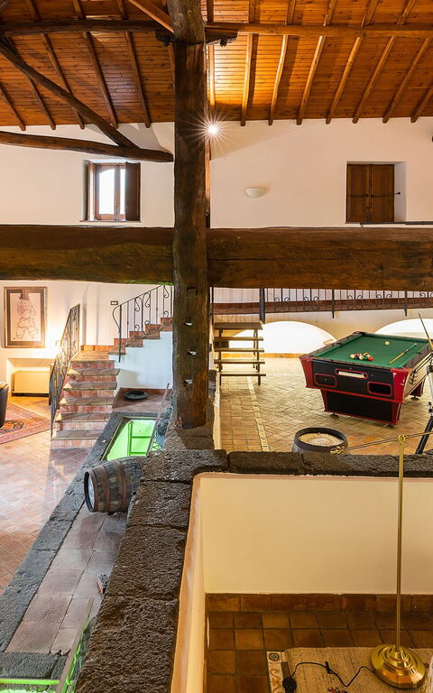 Villa Palmento Rosa: Salon