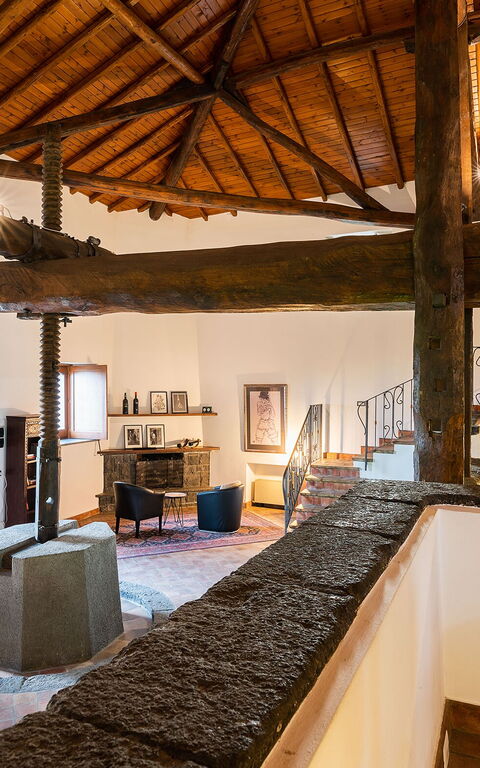 Villa Palmento Rosa: Salon