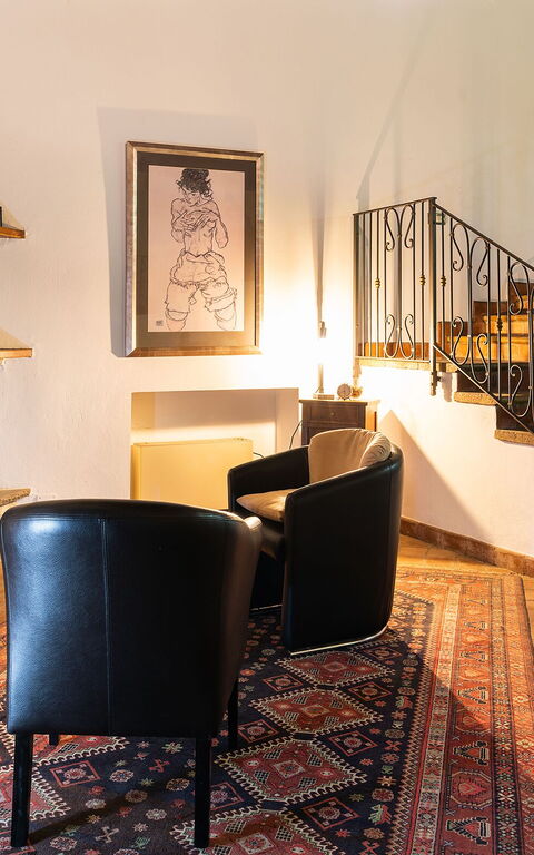 Villa Palmento Rosa: Salon