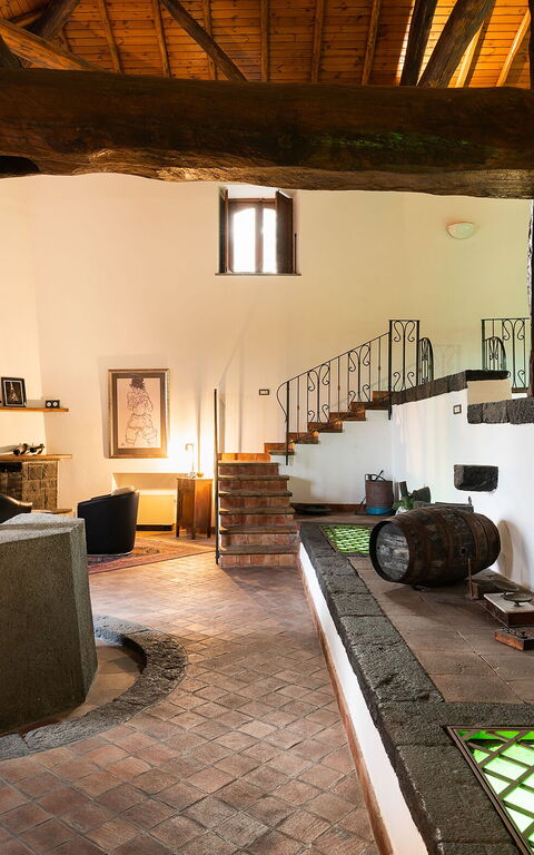 Villa Palmento Rosa: Salon