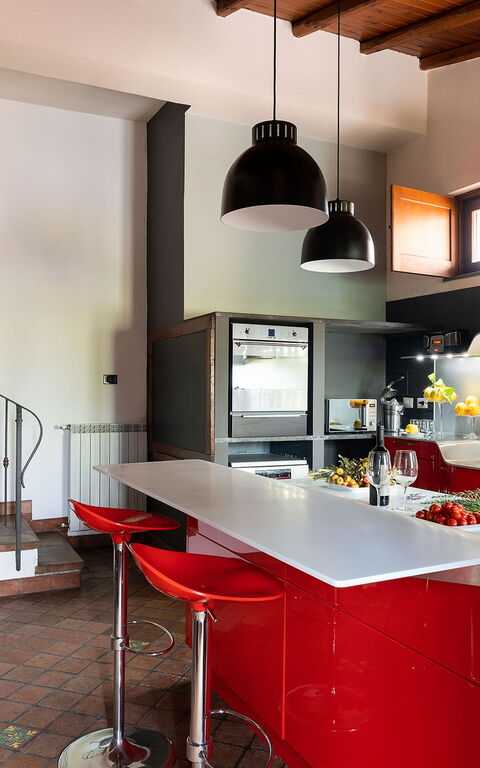 Villa Palmento Rosa: Cuisine