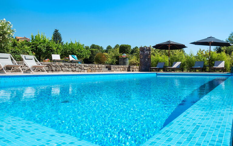 Villa Palmento Rosa: bassin