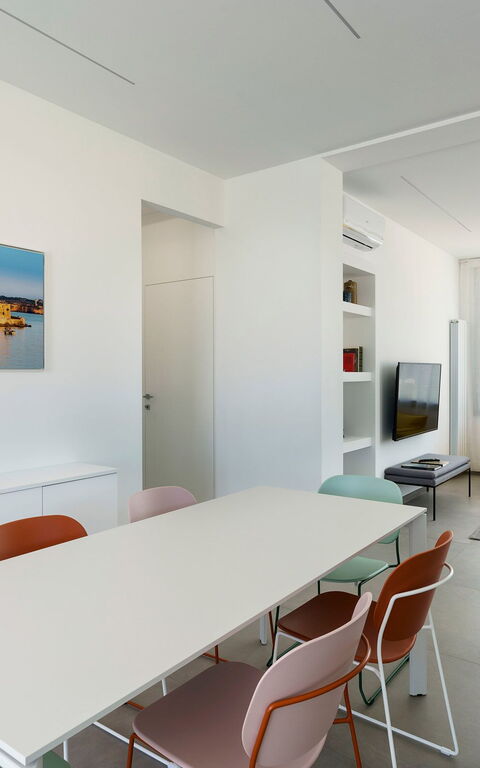 Villa Mia: Cuisine, Salle à manger, Salon