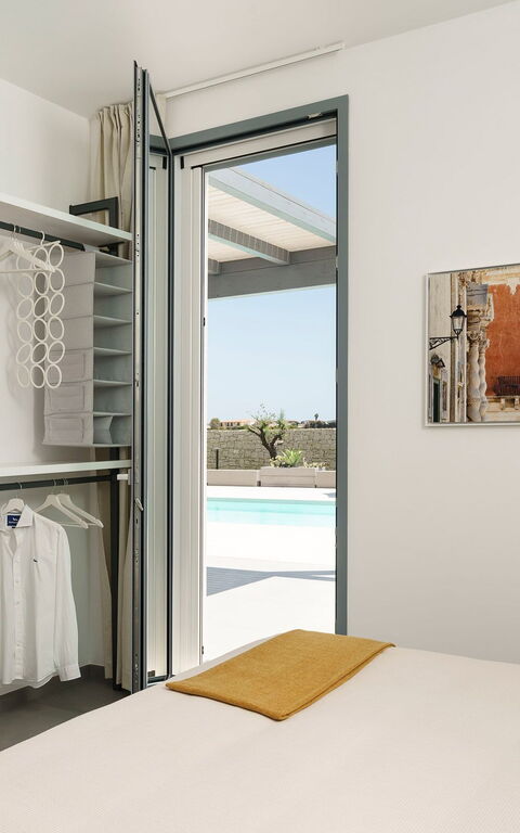 Villa Mia: chambre à coucher