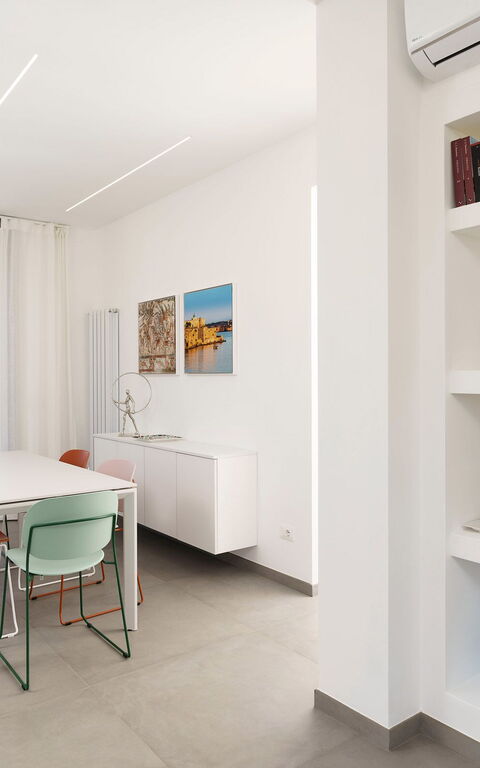 Villa Mia: Salle à manger, Salon