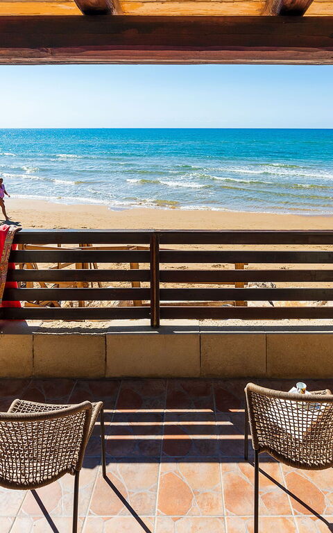 Mare Del Sud: Balcon / Terrasse / Patio