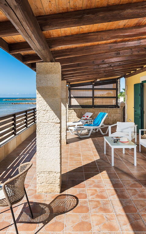 Mare Del Sud: Balcon / Terrasse / Patio