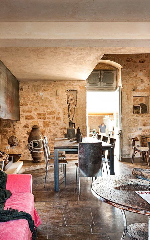 Villa Edicole: Salle à manger, Salon