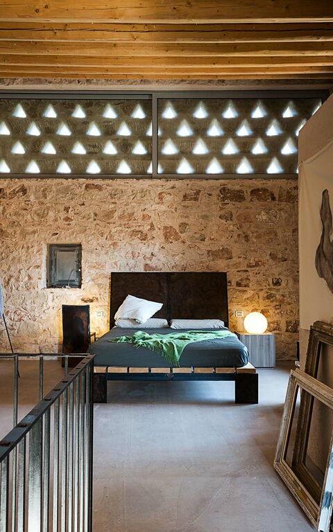 Villa Edicole: chambre à coucher