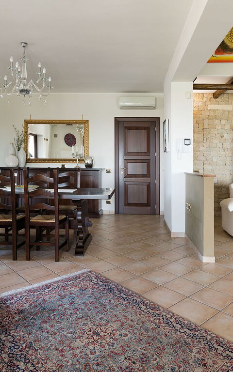 Villa Cielo: Salle à manger, Salon