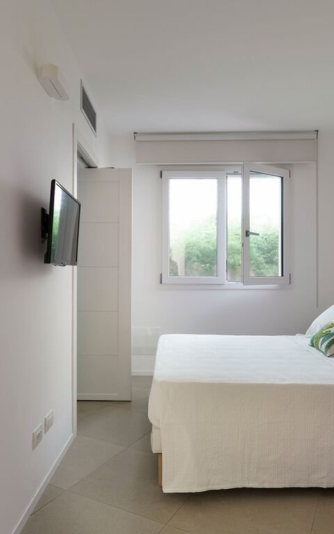 Villa Meravilla: chambre à coucher