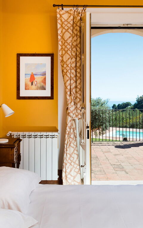 Villa Mila: chambre à coucher