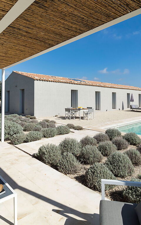 Villa Hybla: Balcon / Terrasse / Patio, bassin